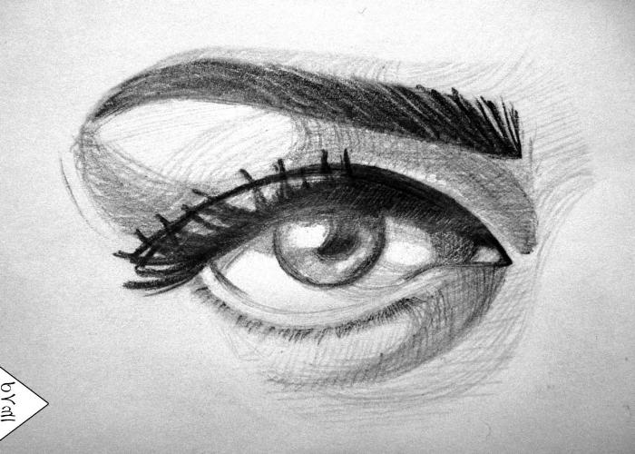 زن چشم ابرو مشکی عکس چشم برای طراحی – سایت عکس