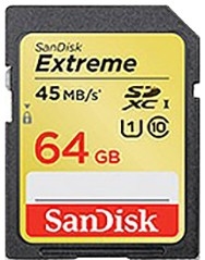 SanDisk SD64GB Extreme 45MB/S 300X