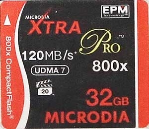 Microdia XTRA PRO CF 32GB 800X