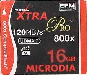 Microdia XTRA PRO CF 16GB 800X