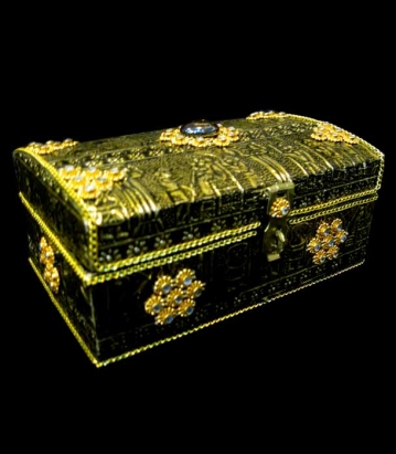 صندوقچه مرصع طلایی 